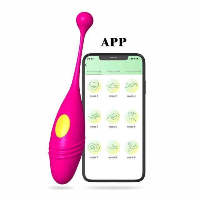 HUEVO VIBRADOR CON APP SIRENA - Imagen 2